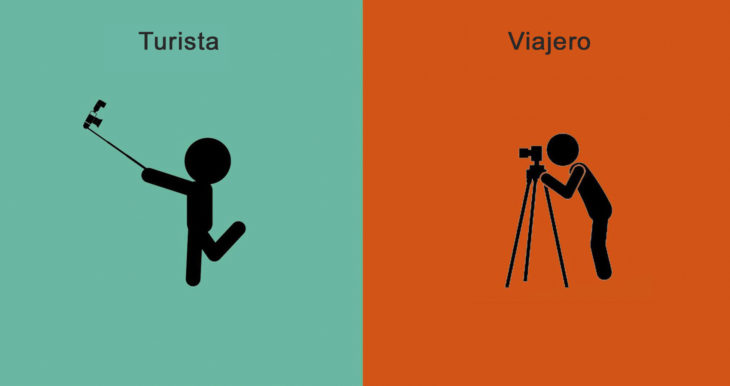 diferencias viajero y turistas fotos 