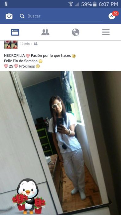 MUJER QUE NO TIENE NI LA MÁS MÍNIMA IDEA QUE ES LA NECROFILIA