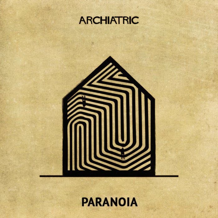 paranoia Archiatric casa