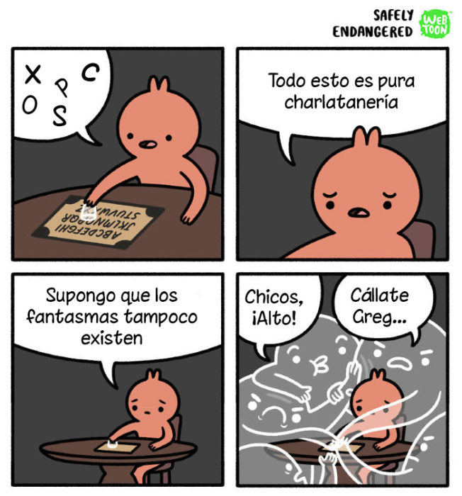 no desafíes a los espiritus