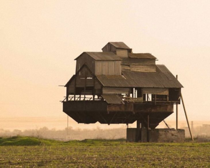 casa equilibrada en un solo putno 