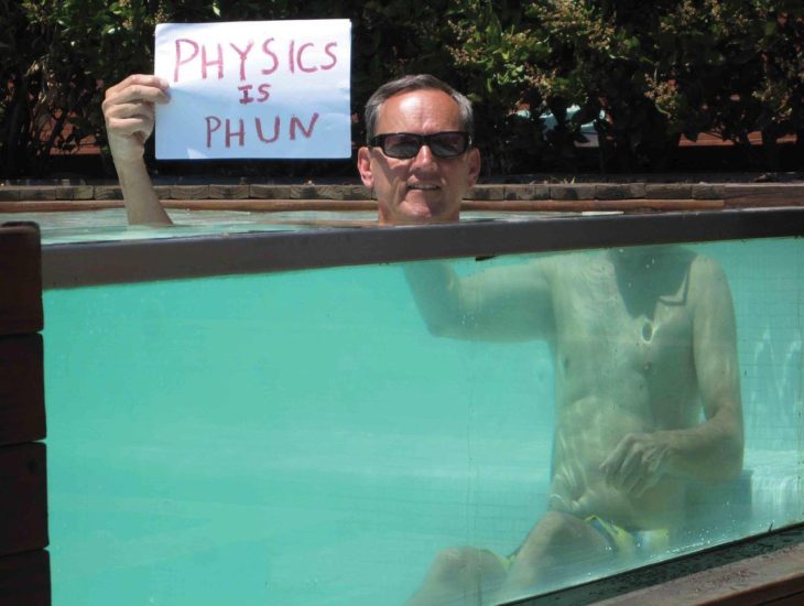 leyes de la física en el agua 