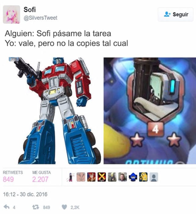 transformer tuit tarea