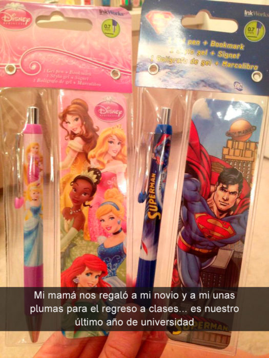 mamá plumas de princesas y superman 