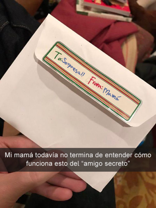 mamá amigo secreto 