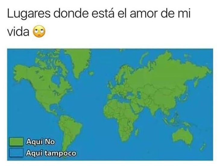 Memes soledad - lugares donde está el amor d emi vida