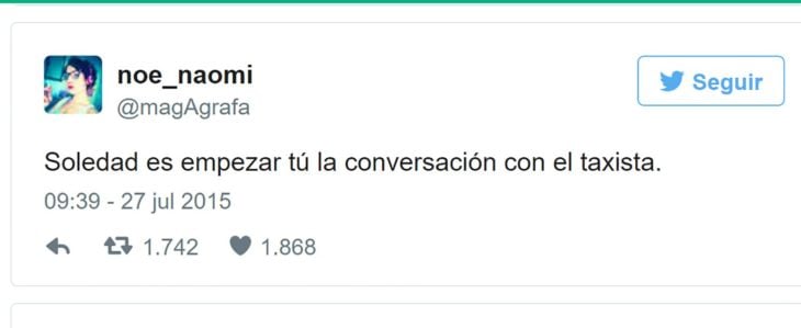 Memes soledad - conversación con taxista