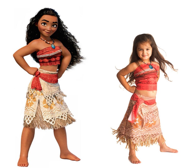 Moana disfraz