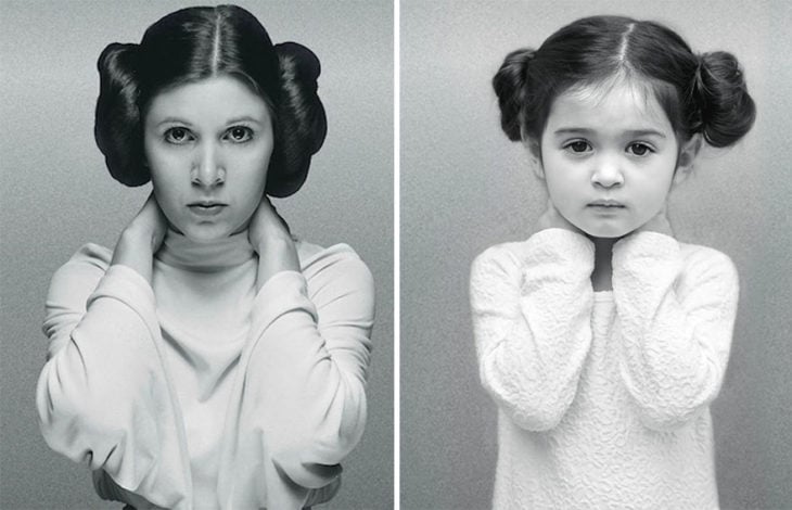 carrie fisher niña