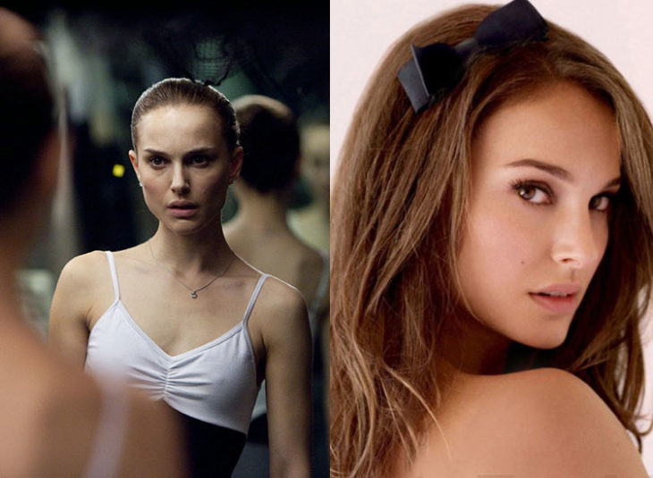 Natalie Portman el cisne negro transformación