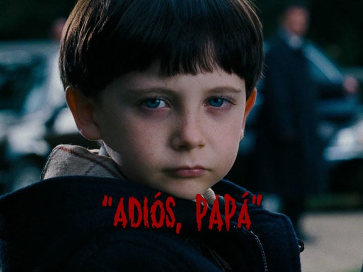 adiós papá Frases escalofriantes de niños