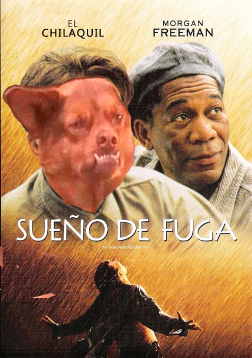 poster de sueños de fuga con chilaquil