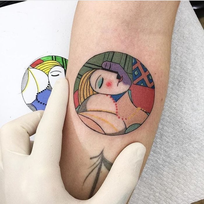 Tatuaje picaso sueño