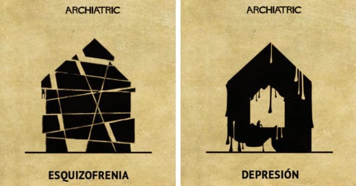 Cover Así serían las principales enfermedades mentales si fuesen una casa