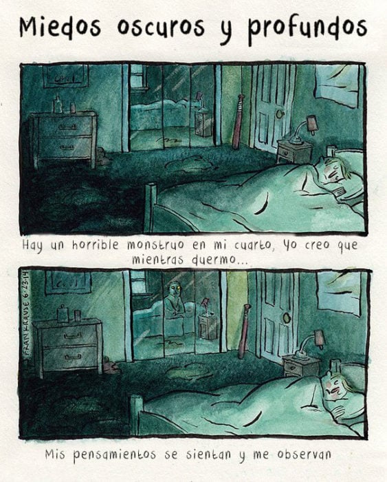 tus pensamientos te persiguen