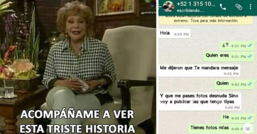 Cover Quiso chantajear a chica por WhatsApp para pedirle NUDES y le salió todo mal