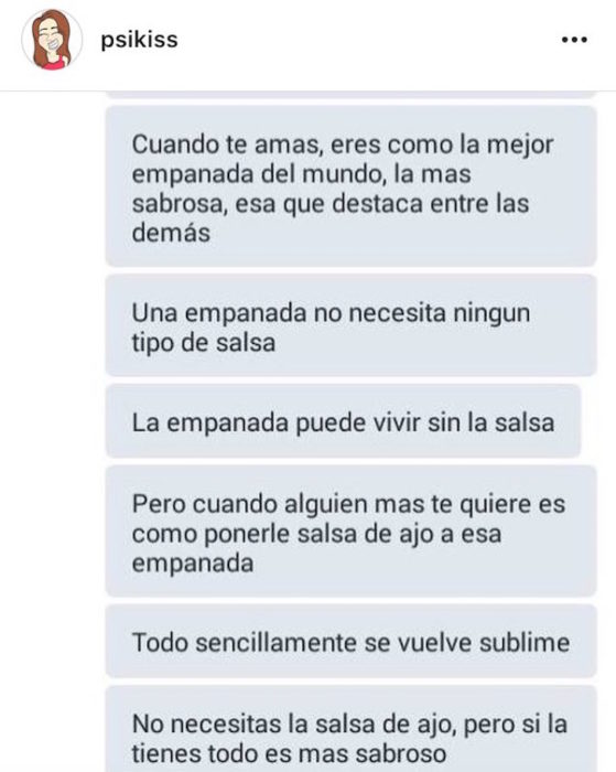 el que hizo esta comparación del amor