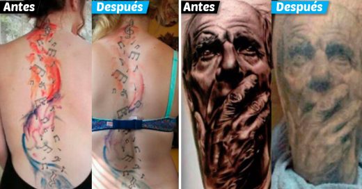 Cover Así es como lucen los tatuajes después de varios años