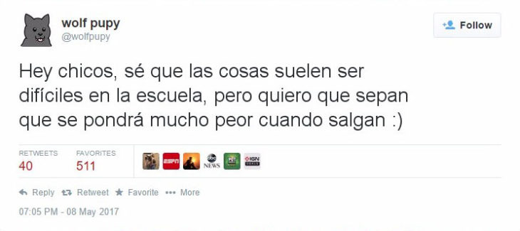 se pondrá peor tuit