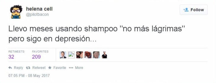 depresión shampoo