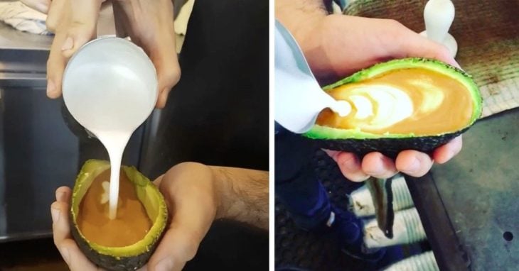 latte avocado