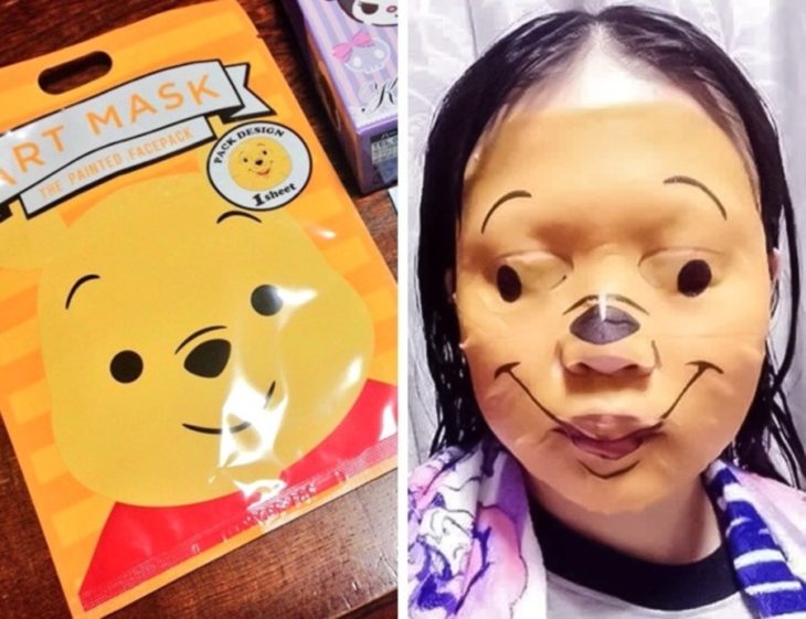 winnie pooh mascarilla