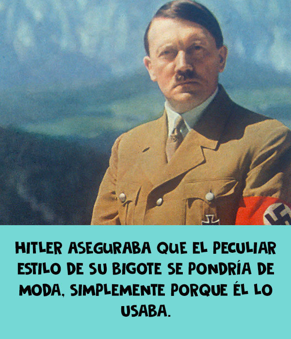 el bigote de Hitler