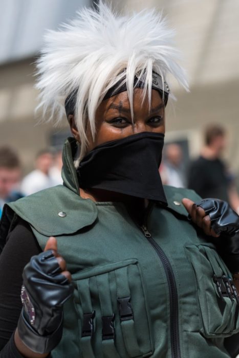 comicon convención cosplay Kakashi Hatake