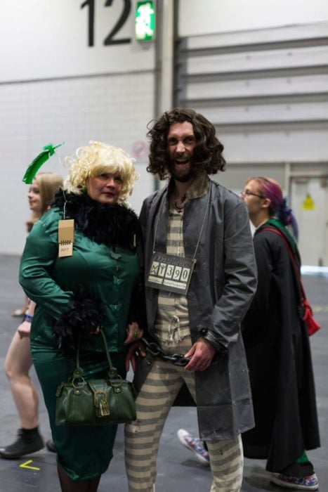 Sirius Black y Rita Skeeter Harry Potter cosplay