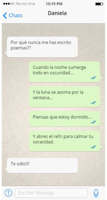 Poeta hogareño con un poco de hambre