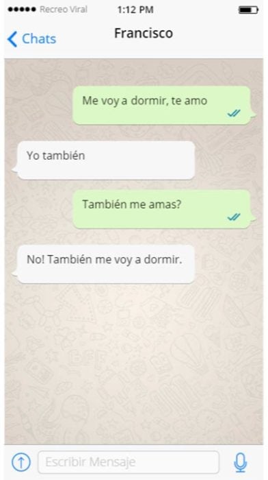 Sujeto se despide y la otra persona cree que también está enamorado