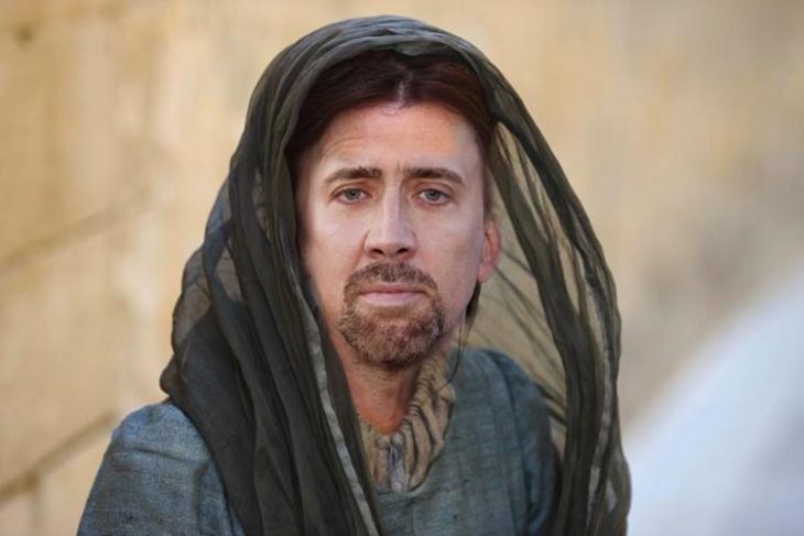 Photoshop usado en miembros de GOT para poner a Nicolas Cage