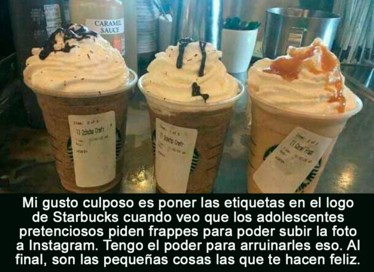 trabajador de starbucks fastidia a hipsters pretenciosos