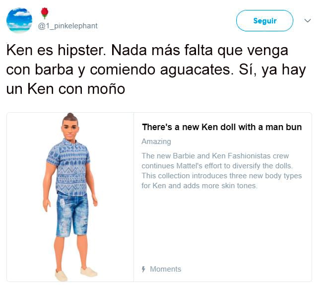 Ken moño hipster