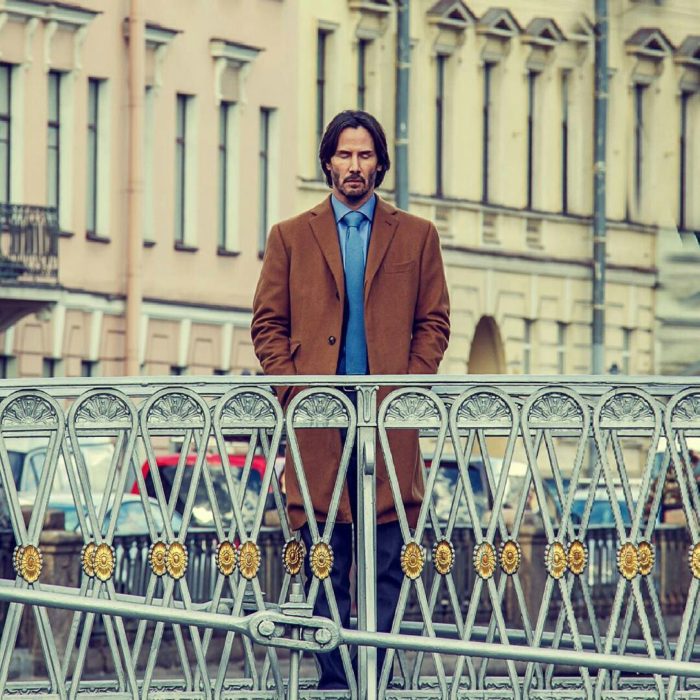 Keanu Reeves en Roma