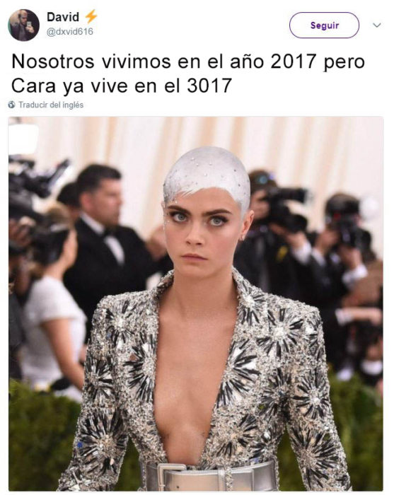 Vida en 3017 - cara look futurístico