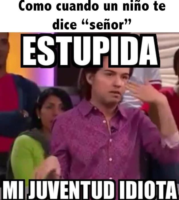 mi juventud idiota meme