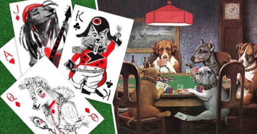 Cover Naipes con ilustraciones de perritos tan lindas que te desconcentrarán en el juego