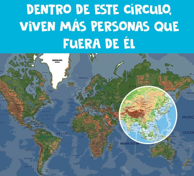 círculo mapa