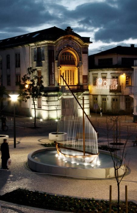 fuente del barco de agua en valencia