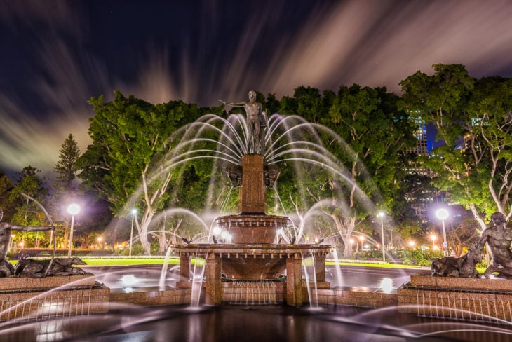 Fuente Archibald ubicada en Australia