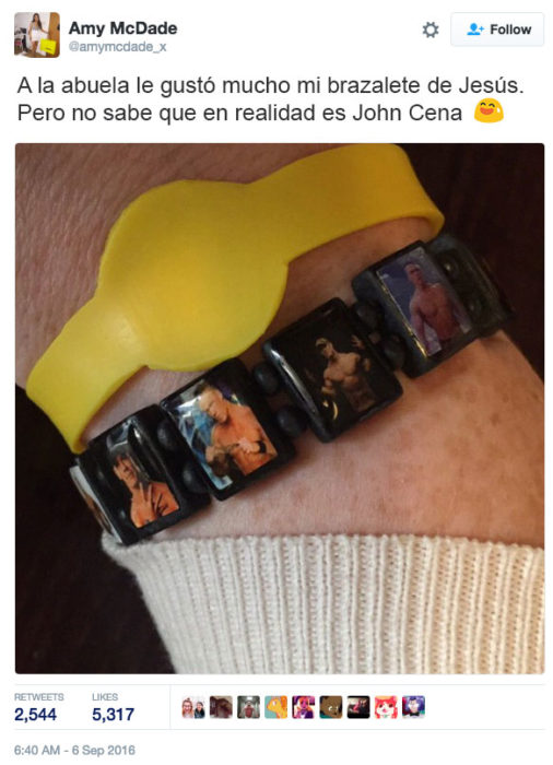 Jesús pulsera john cena