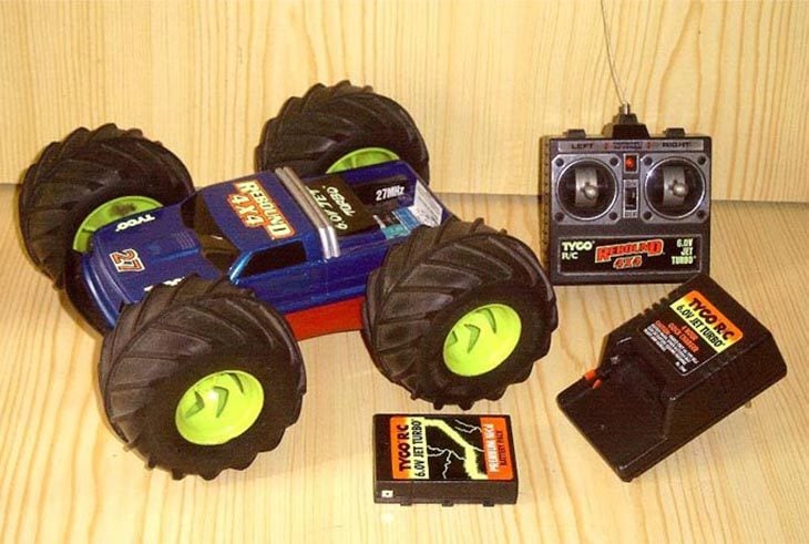 Tyco Rebound 4x4 RC Buggy juguete clásico