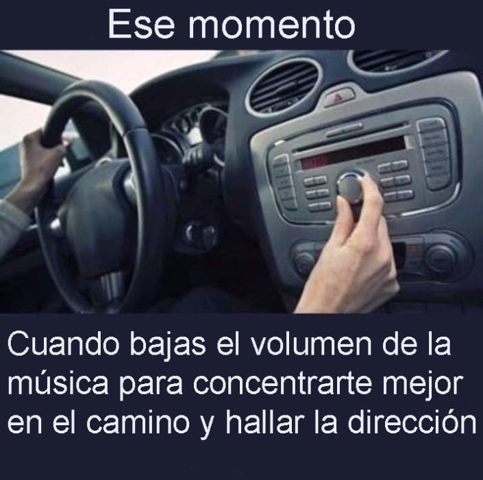 música dirección auto