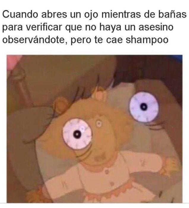 ojo shampoo ducha