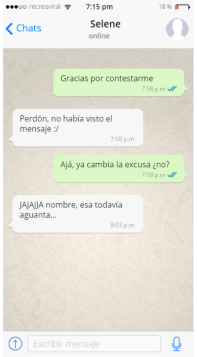 eso ya no funciona conmigo