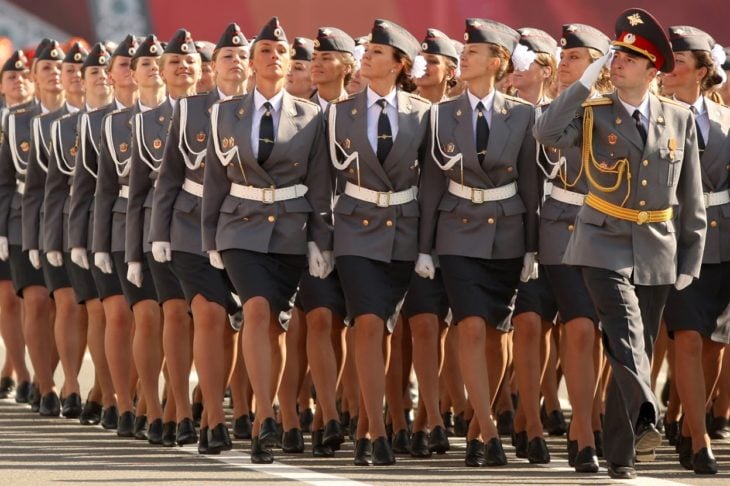 cuerpo policial femenil de rusia