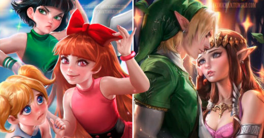 Cover Artista transforma estos 21 dibujos animados en animes