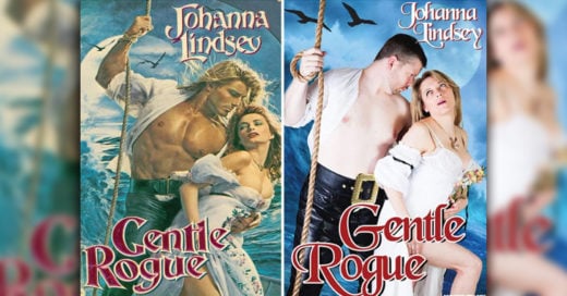 Cover Recrearon las portadas de NOVELAS ROMÁNTICAS y será lo más divertido que verás hoy