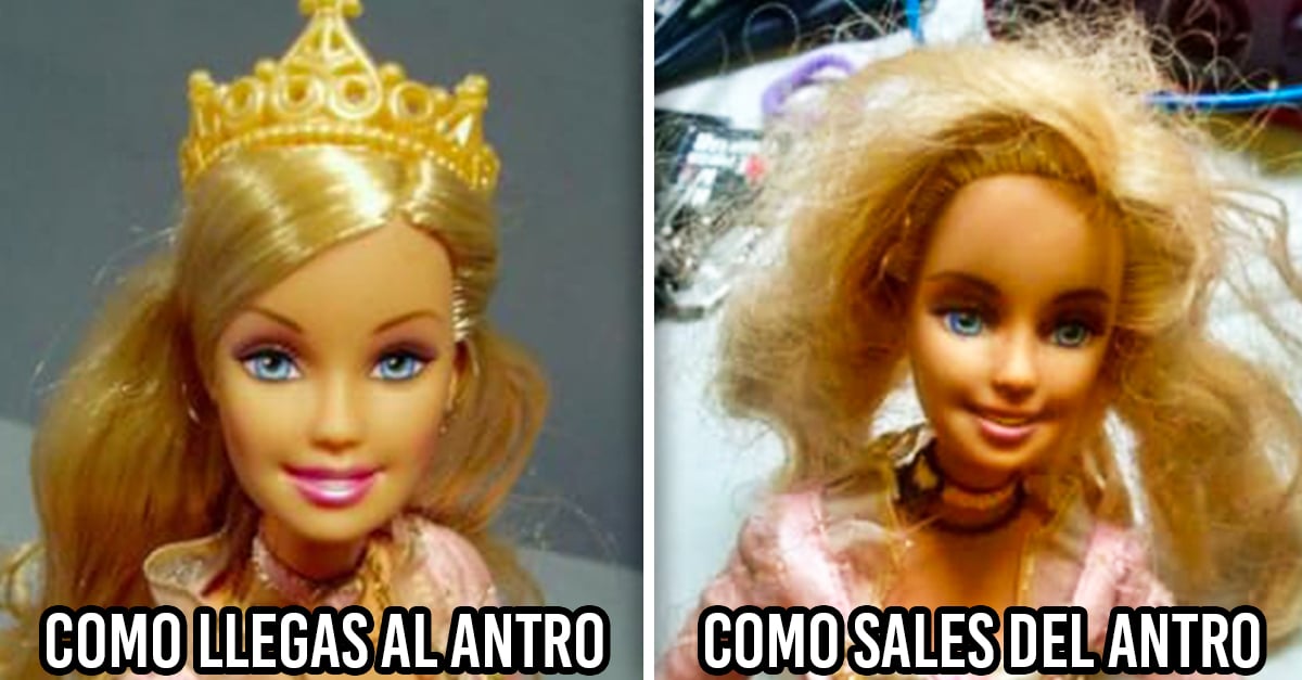 barbie con 3 hijos
